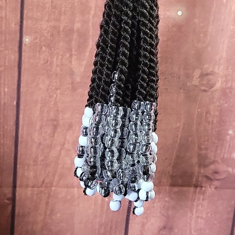 Girls Senegalese twists Faux Ponytail Set of 3